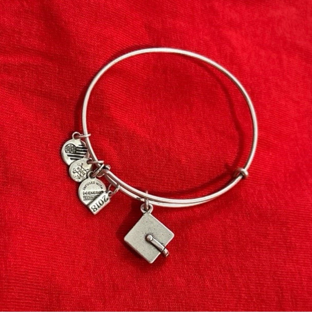 Alex and Ani bracelet graduation cap 2018